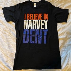 The Dark Knight Batman "I Believe in Harvey Dent" Promo T-shirt Vintage/Rare